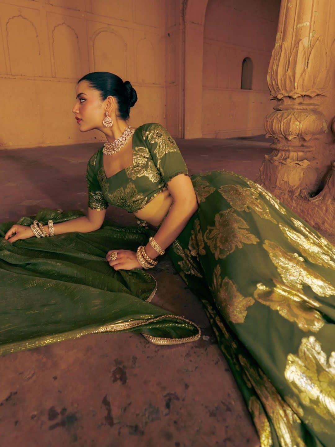 SILCHIC Embellished Thread Work Ready to Wear Lehenga & Blouse With Dupatta — photo 5