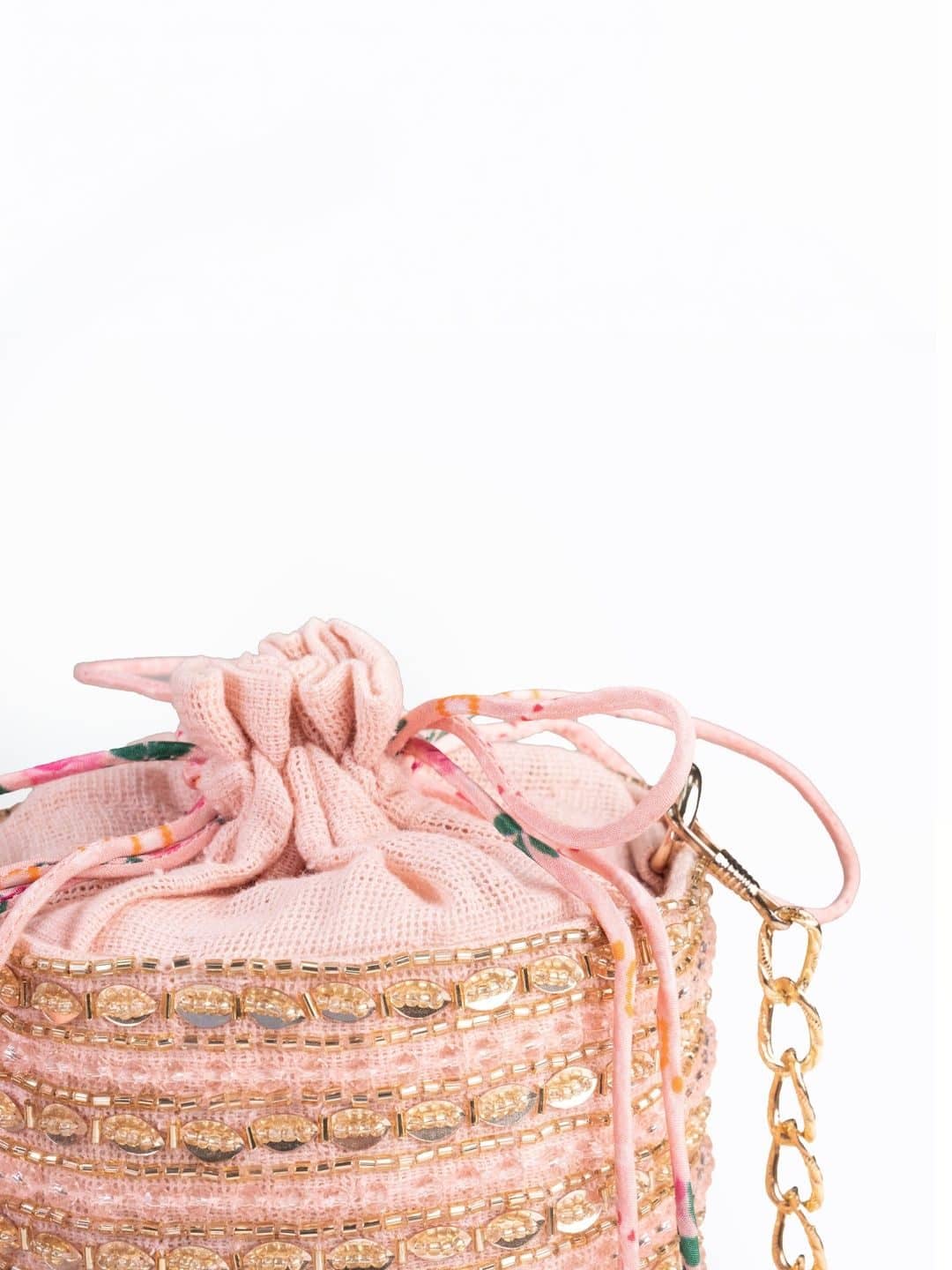 SILCHIC Embellished Embroidered Potli Clutch — photo 2