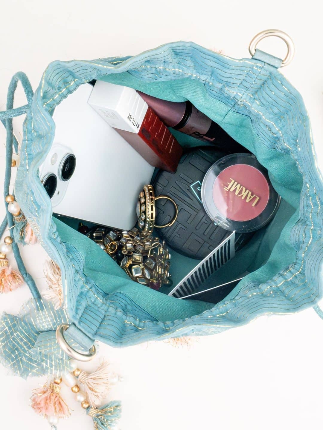 SILCHIC Embroidered Potli Clutch — photo 4