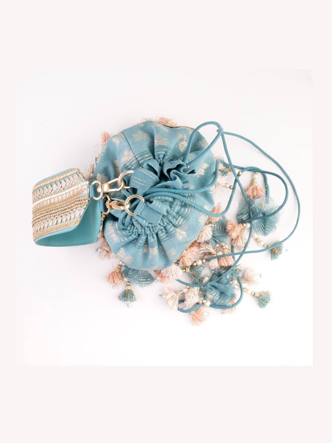 SILCHIC Embroidered Potli Clutch — photo 2