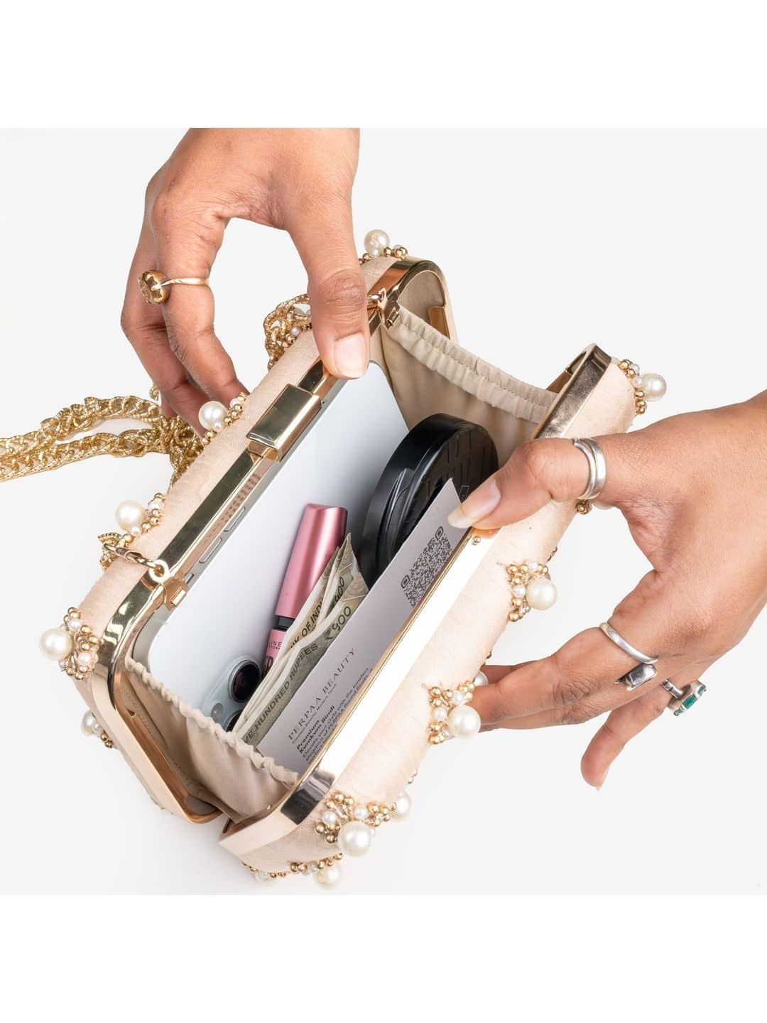 SILCHIC Embellished Handheld Bag — photo 4