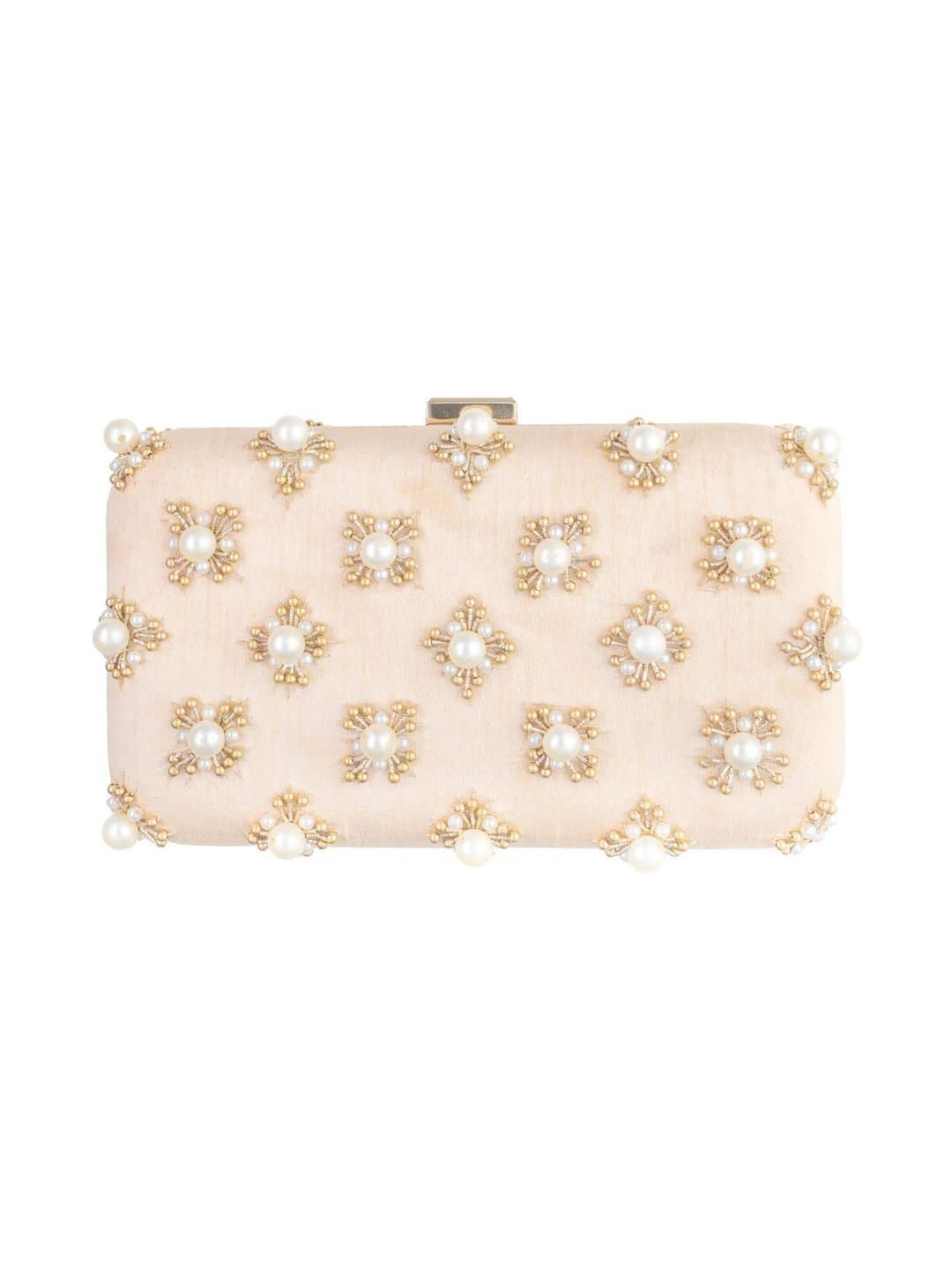 SILCHIC Embellished Handheld Bag