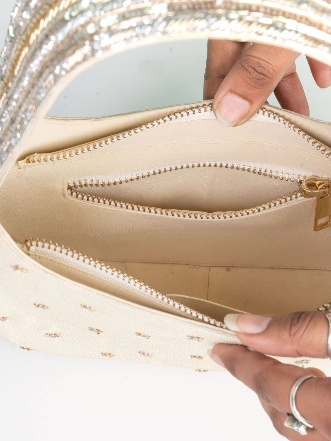 SILCHIC Embellished Bucket Shoulder Bag — photo 5