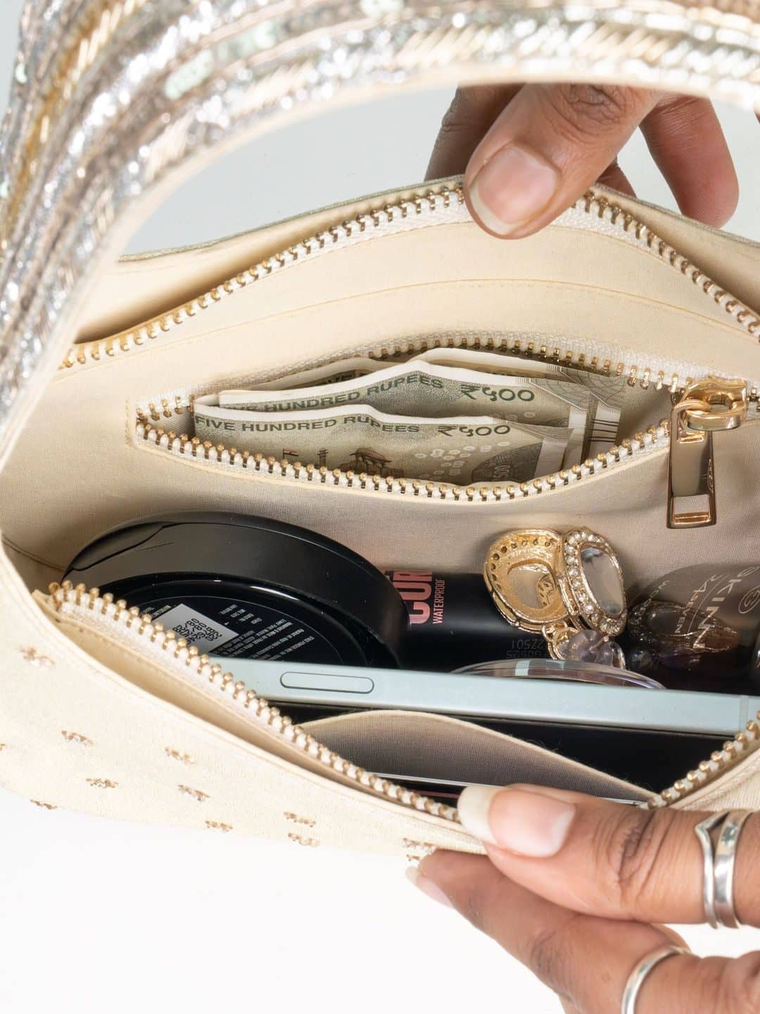 SILCHIC Embellished Bucket Shoulder Bag — photo 4