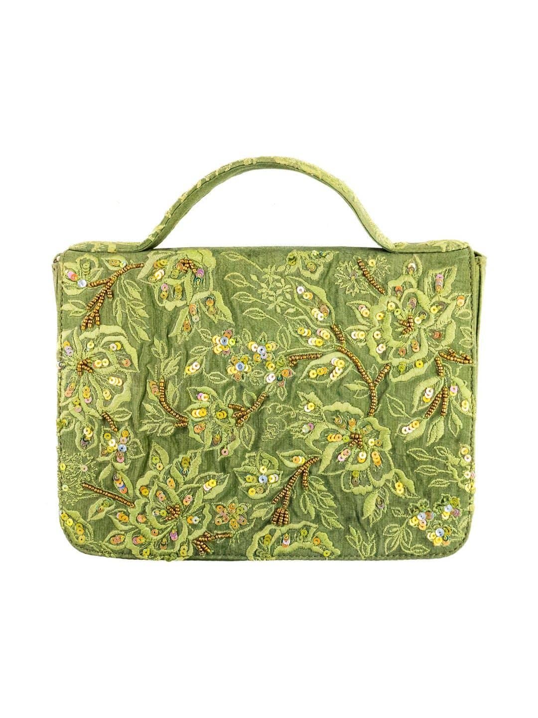 SILCHIC Floral Embellished Sling Bag