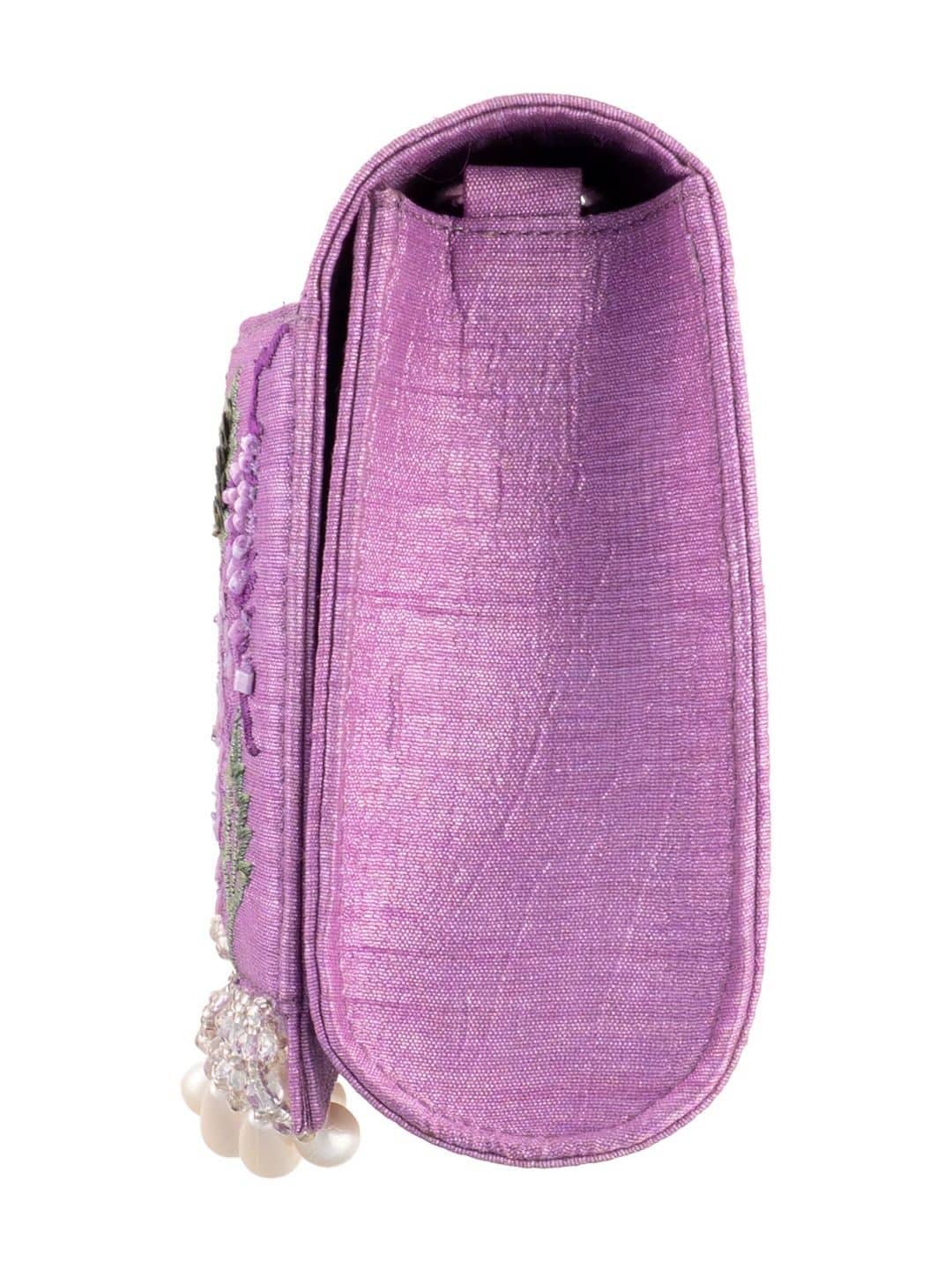 SILCHIC Floral Embellished Handheld Bag — photo 2