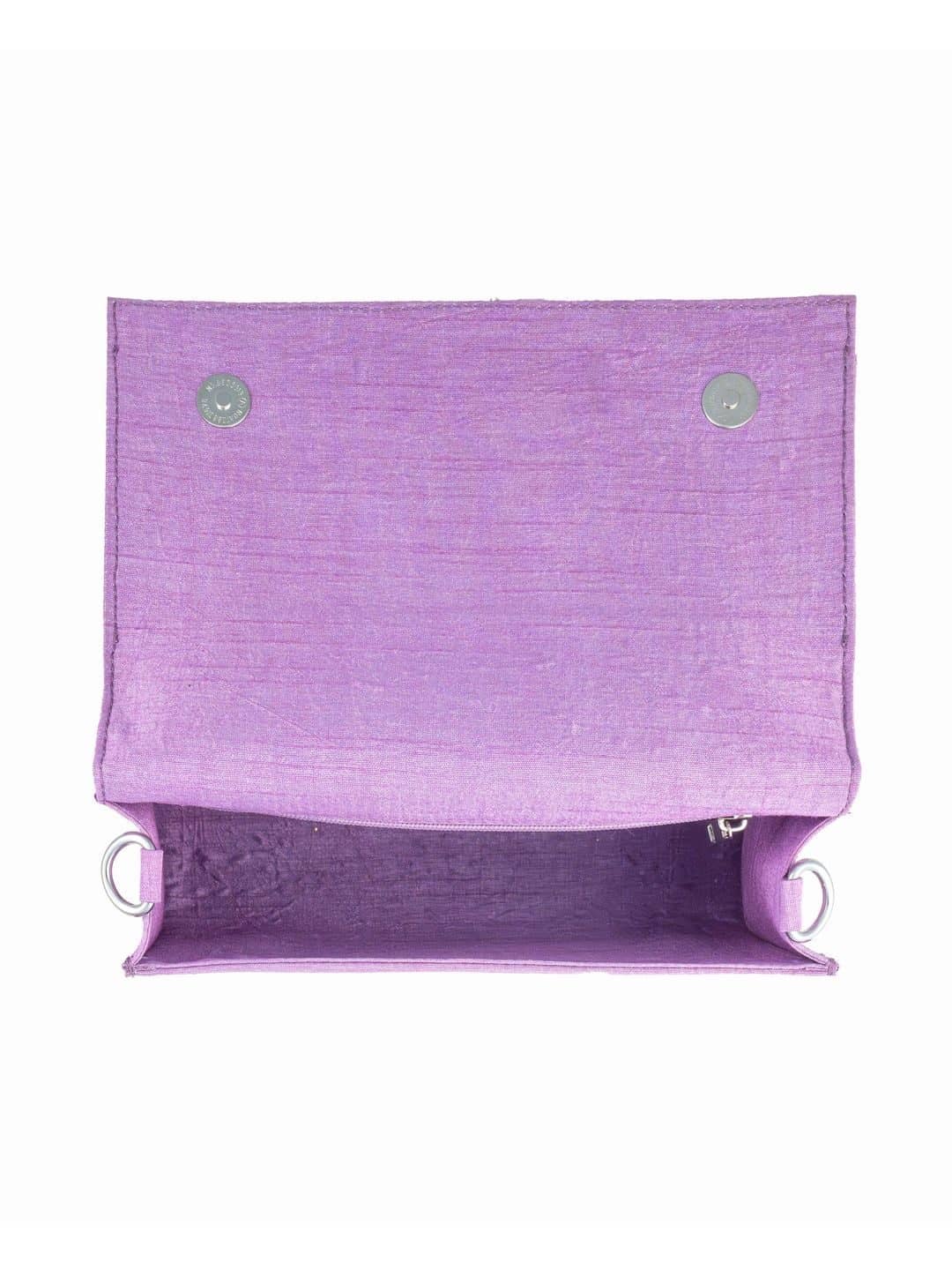 SILCHIC Floral Embellished Handheld Bag — photo 5