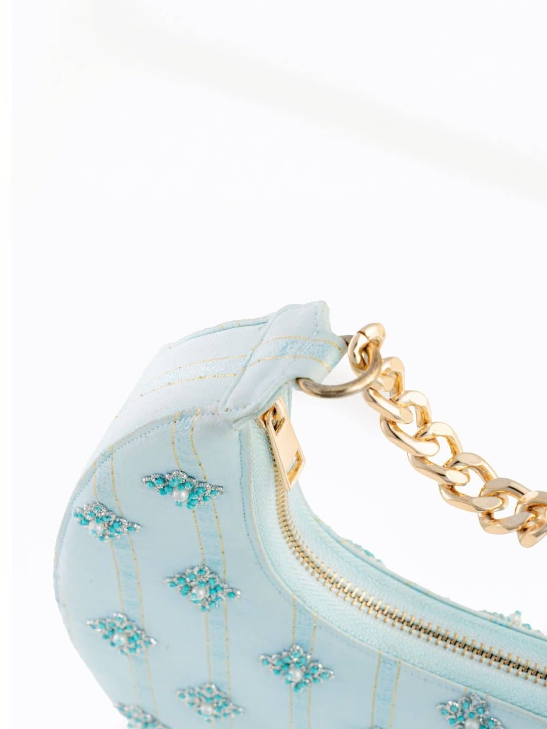 SILCHIC Embellished Half Moon Sling Bag — photo 2