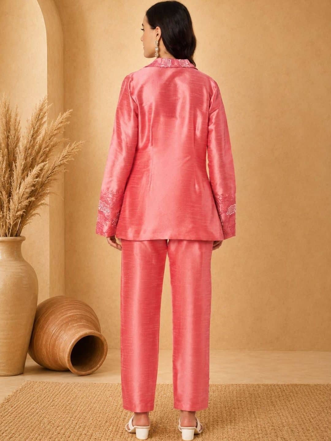 SILCHIC Embroidered Blazer with Trousers — photo 3