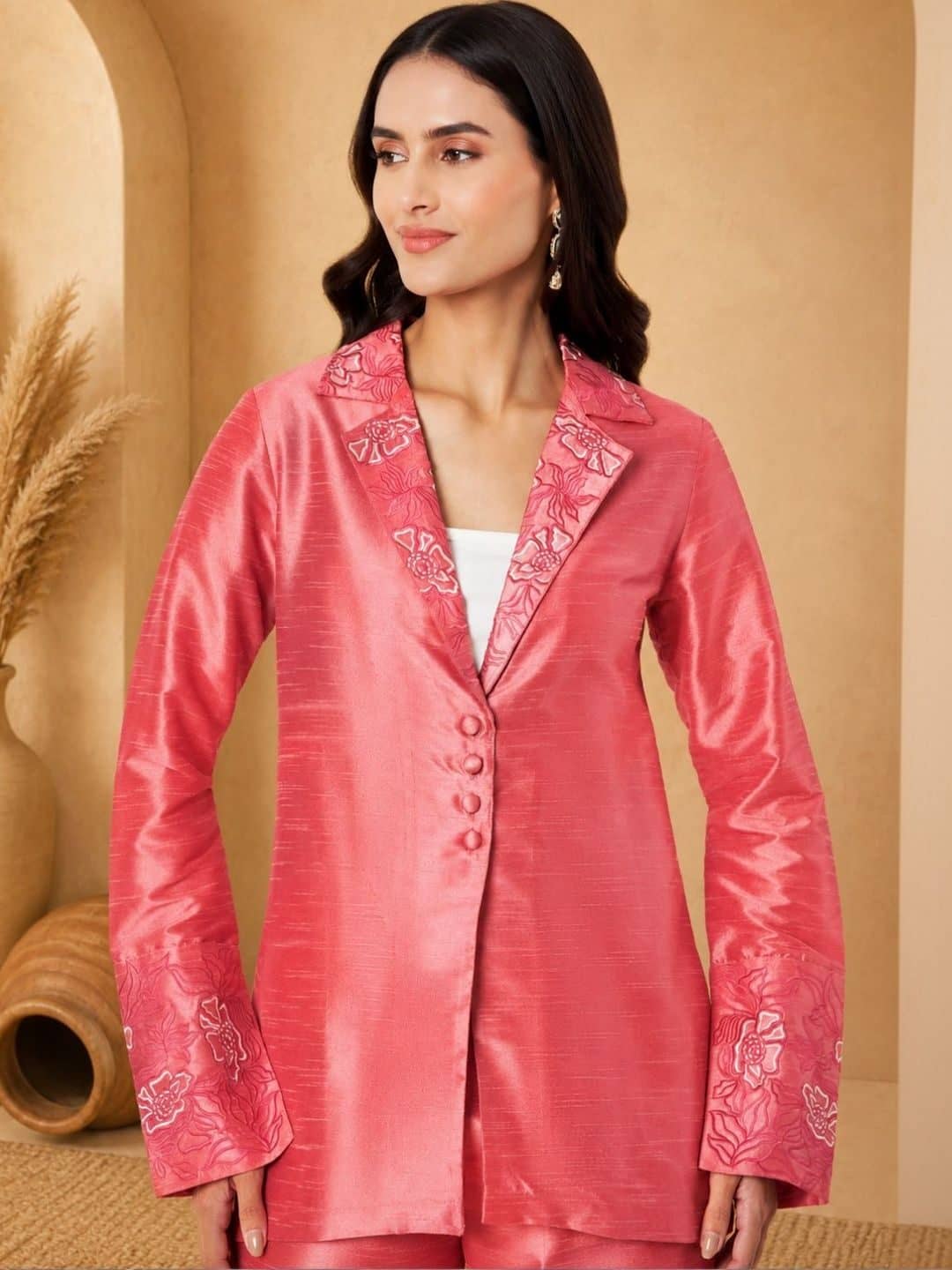 SILCHIC Embroidered Blazer with Trousers — photo 6