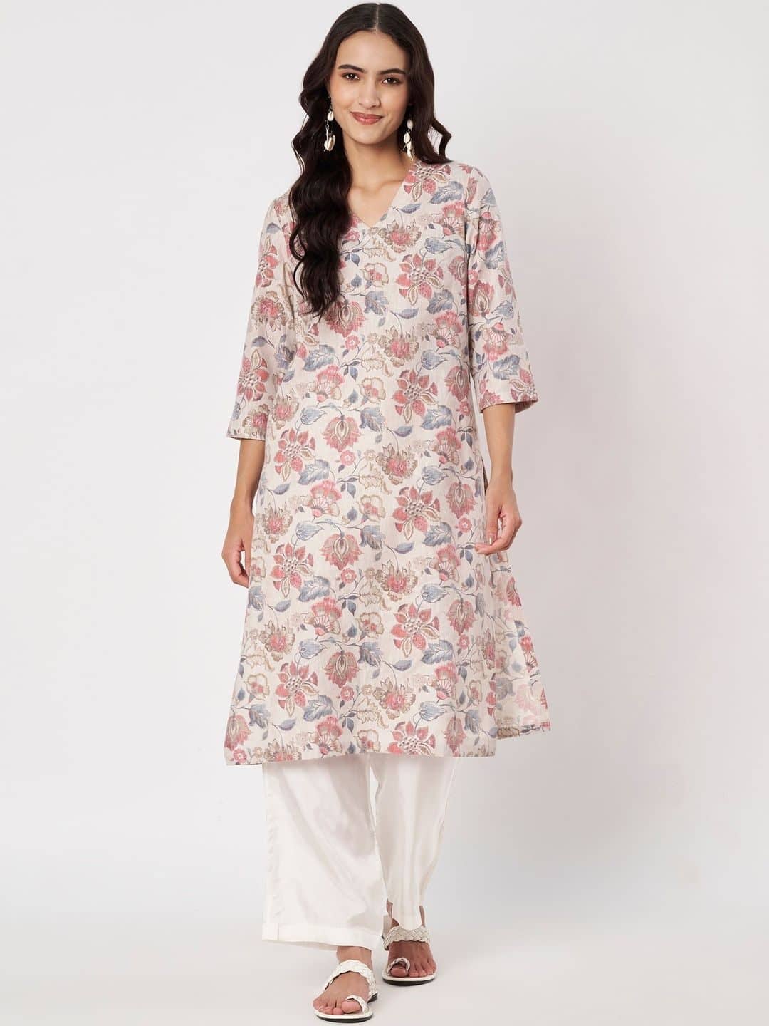 SILCHIC Women Floral Printed Floral Kurta