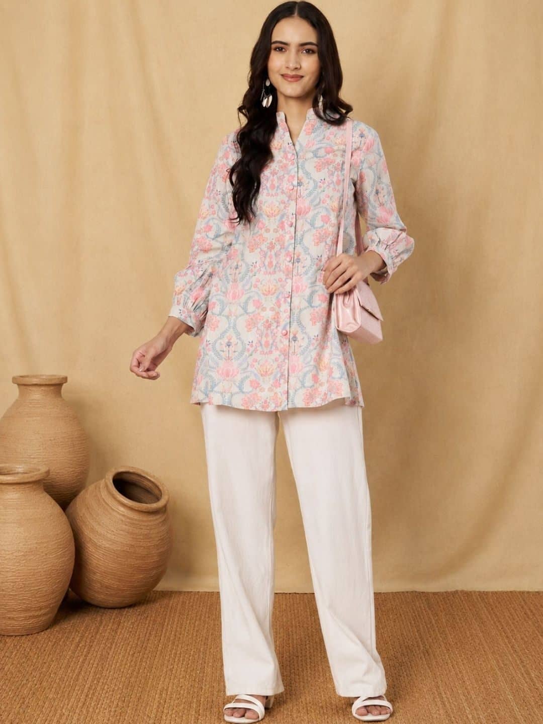 SILCHIC Floral Printed Pure Cotton Kurti — photo 6