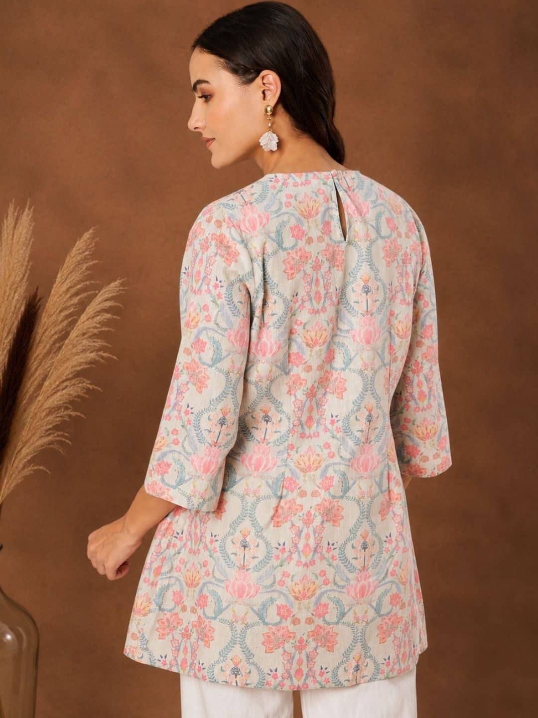 SILCHIC Floral Printed Pure Cotton Kurti — photo 2