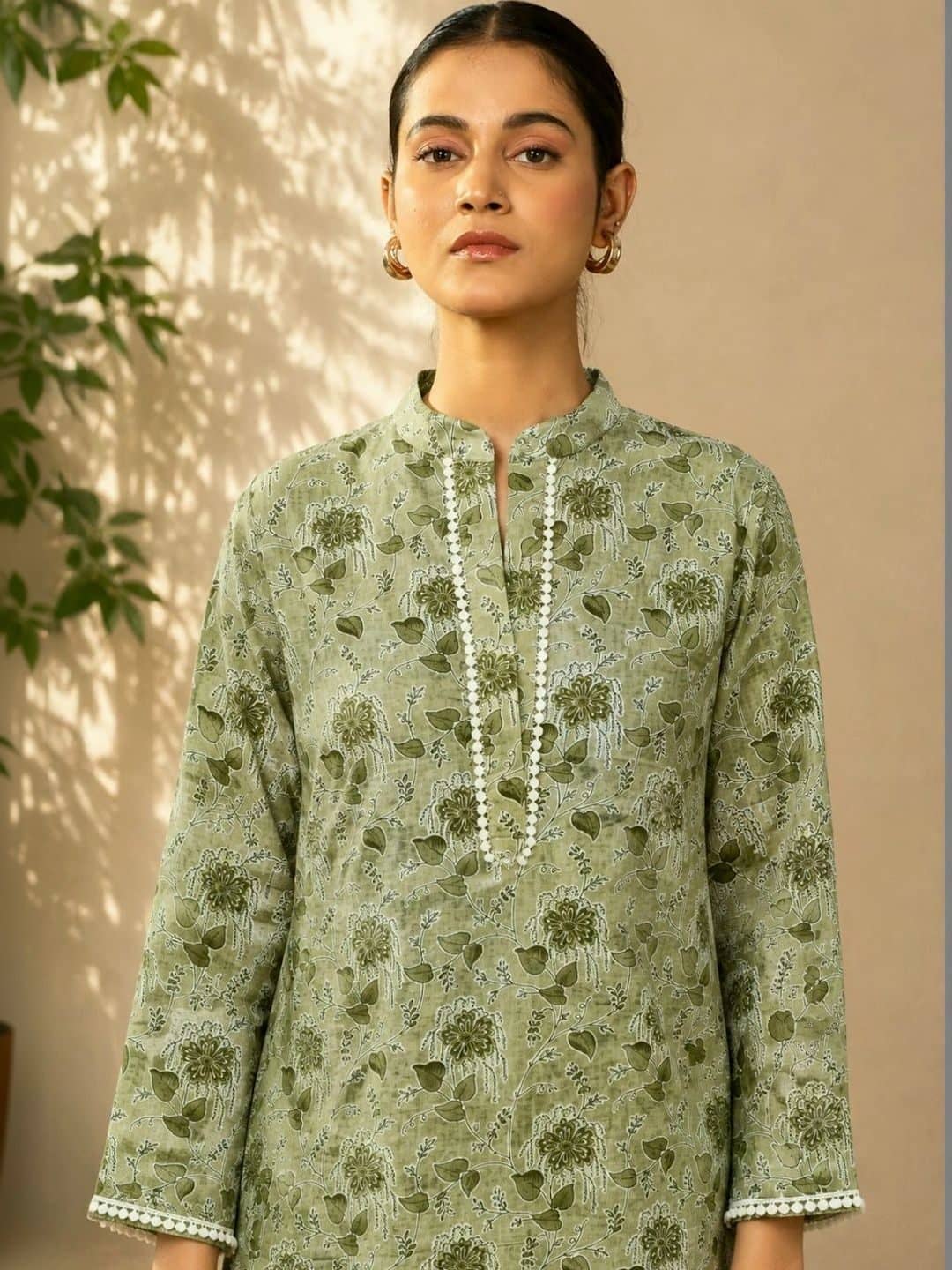 SILCHIC Women Ethnic Motifs Printed Regular Pure Cotton Kurta with Palazzos & With Dupatta — photo 6